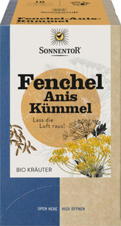 Produktfoto zu Fenchel Anis Kümmel Tee