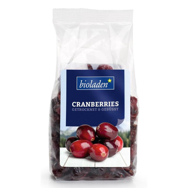 Produktfoto zu Cranberries gesüßt 200g