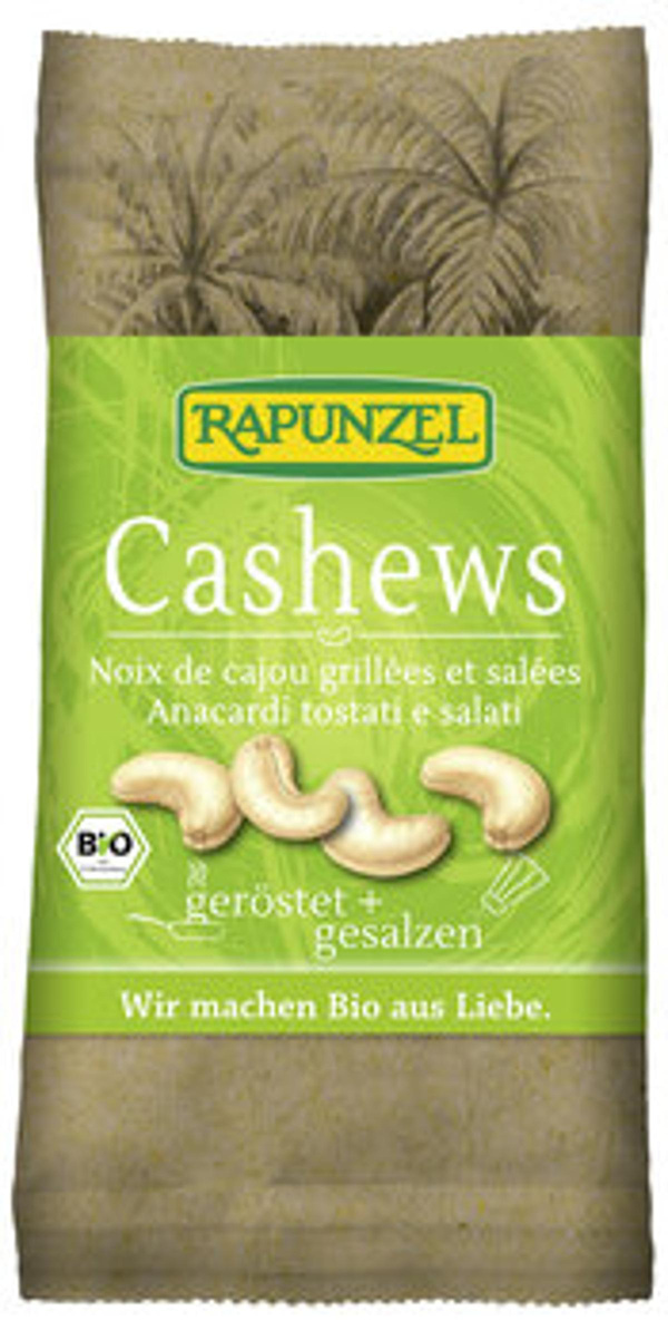Produktfoto zu Cashews geröstet & gesalzen