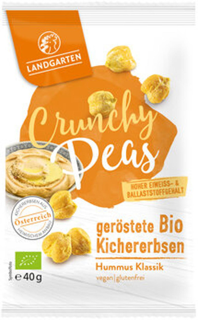 Produktfoto zu Crunchy Peas Hummus 40g