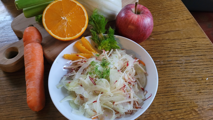 Rezeptbild für Fenchelsalat mit Orangen 