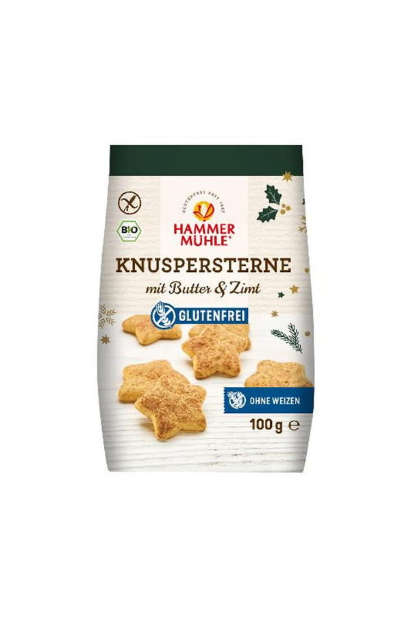 Produktfoto zu Knuspersterne Butter & Zimt
