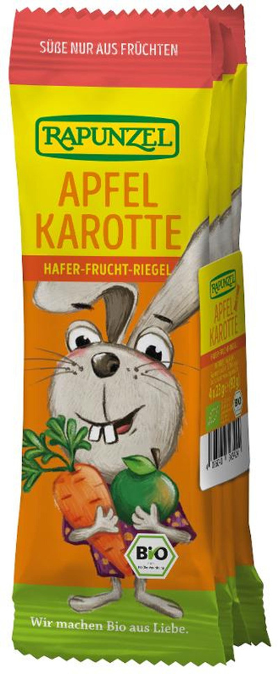 Produktfoto zu Hafer-Frucht-Riegel Apfel Karotte