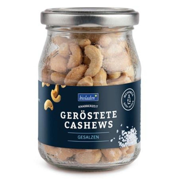 Produktfoto zu Cashews geröstet & gesalzen 140g