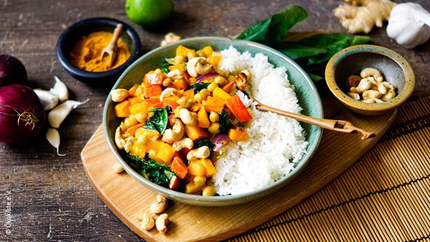 Rezeptbild für Kürbis-Curry