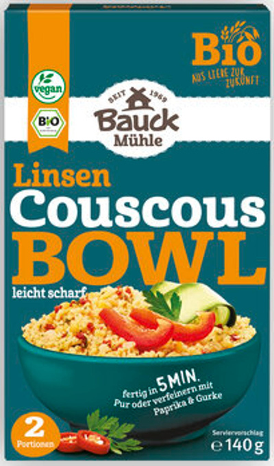 Produktfoto zu Couscous Bowl mit Linsen