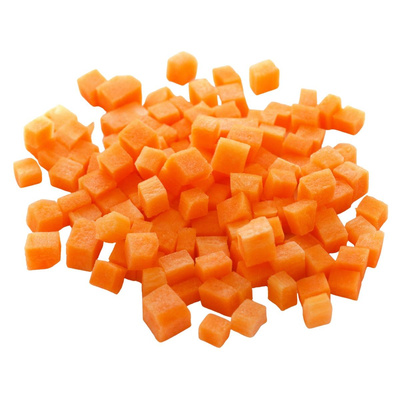 Produktfoto zu Karotten in Würfeln, 4kg