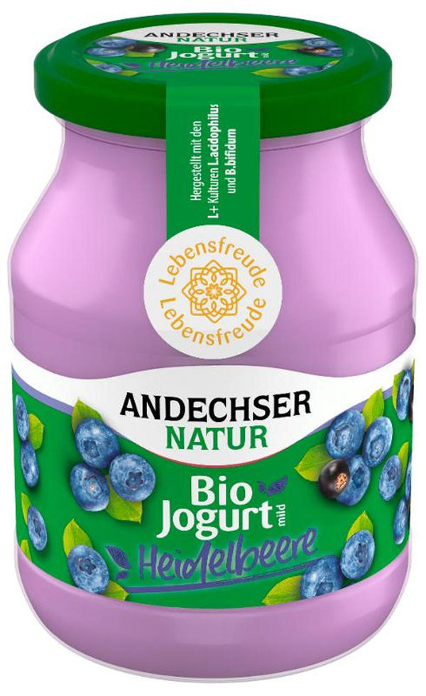 Produktfoto zu Joghurt Heidelbeer-Cassis 500g