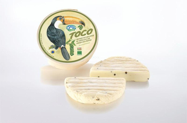 Produktfoto zu Toco Weichkäse mit Pfefferkörner
