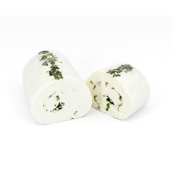 Produktfoto zu Ziegen Frischkäserolle Schnittlauch