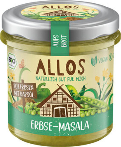 Produktfoto zu Brotaufstrich Erbse Masala