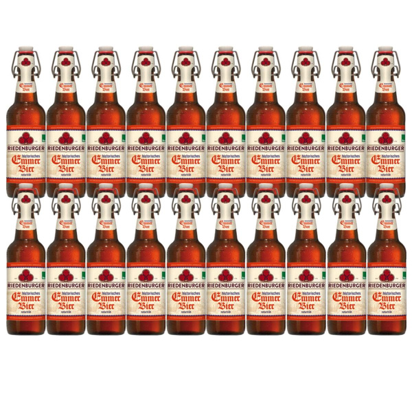 Produktfoto zu Emmerbier naturtrüb 20x0,5l