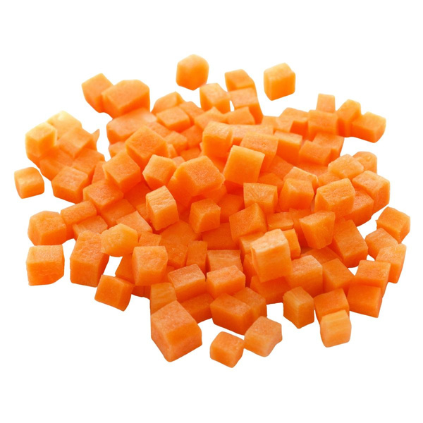 Produktfoto zu Karotten in Würfeln, 4kg