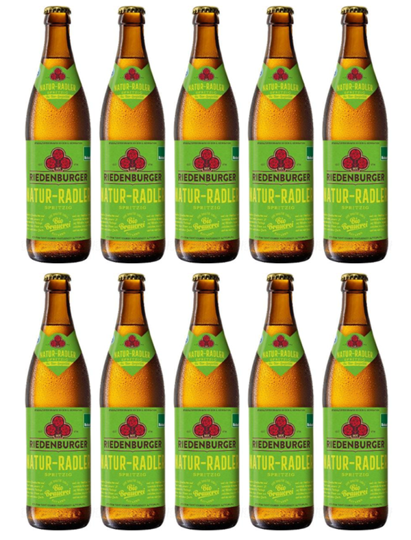 Produktfoto zu Radler naturtrüb 10x0,5l