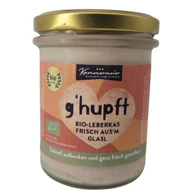Produktfoto zu Leberkas im Glas 400g