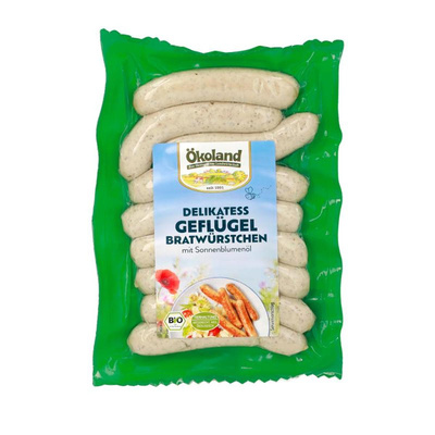 Produktfoto zu Geflügel Bratwürstchen 9 Stück