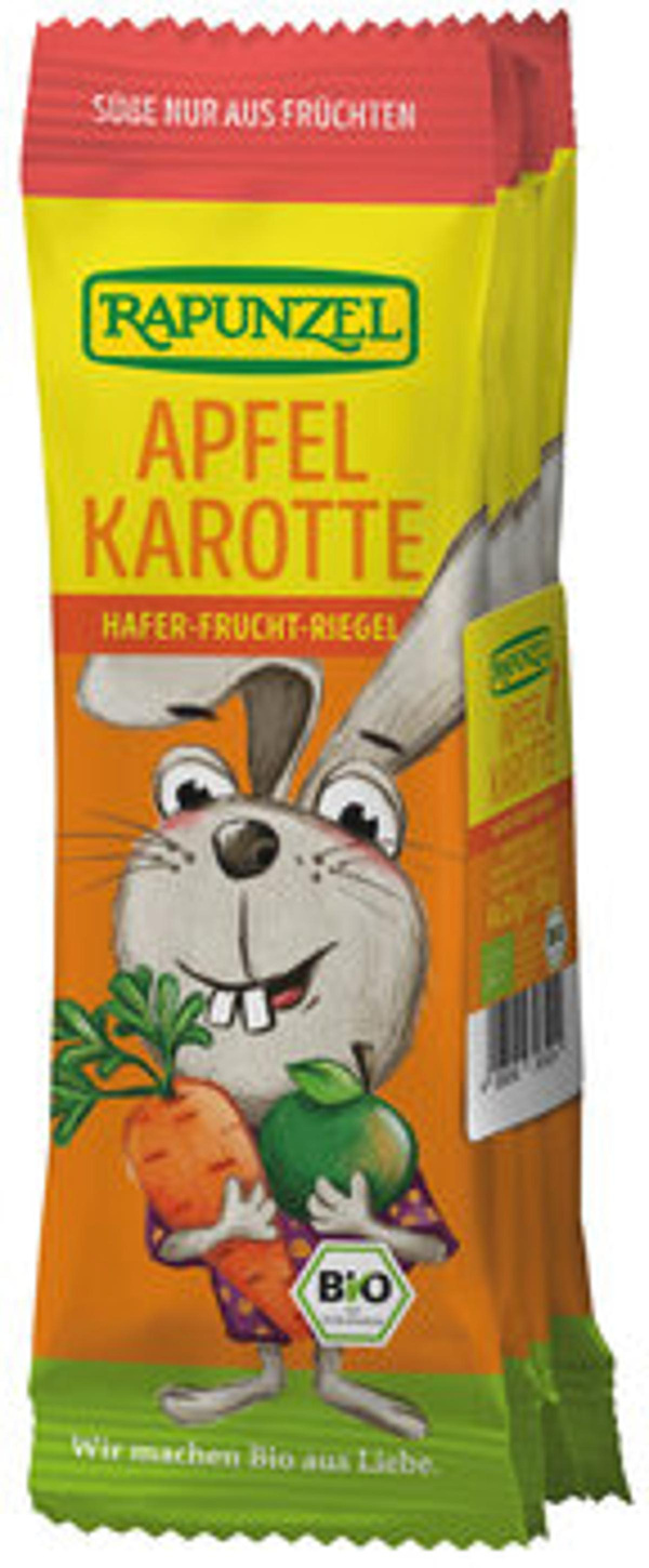 Produktfoto zu Hafer-Frucht-Riegel Apfel Karotte