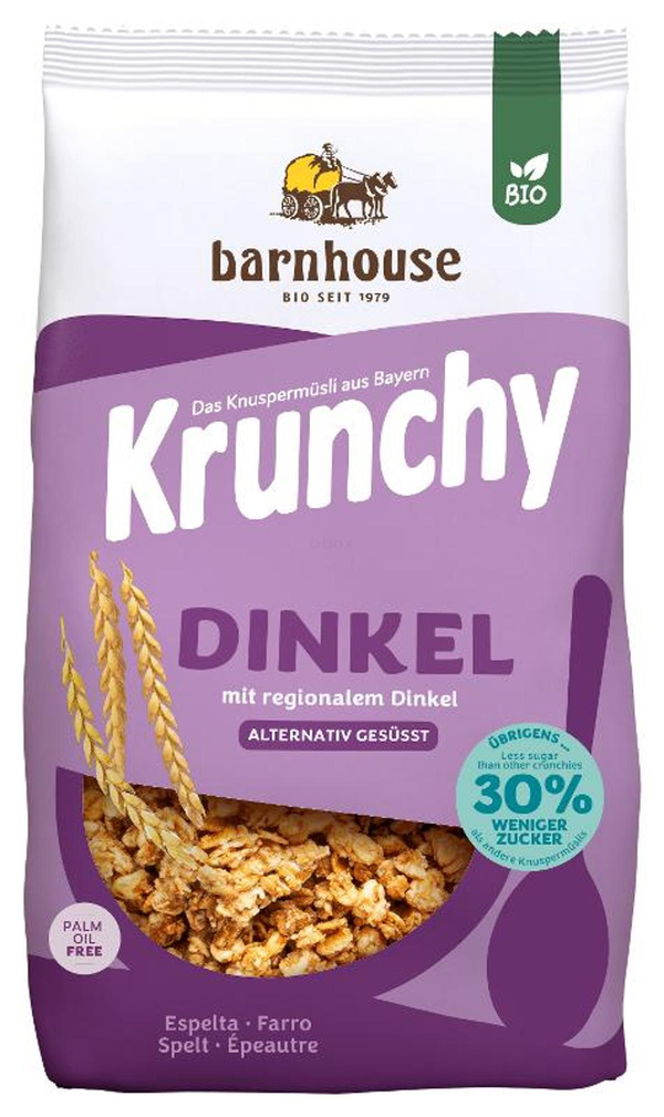 Produktfoto zu Krunchy Dinkel 600g