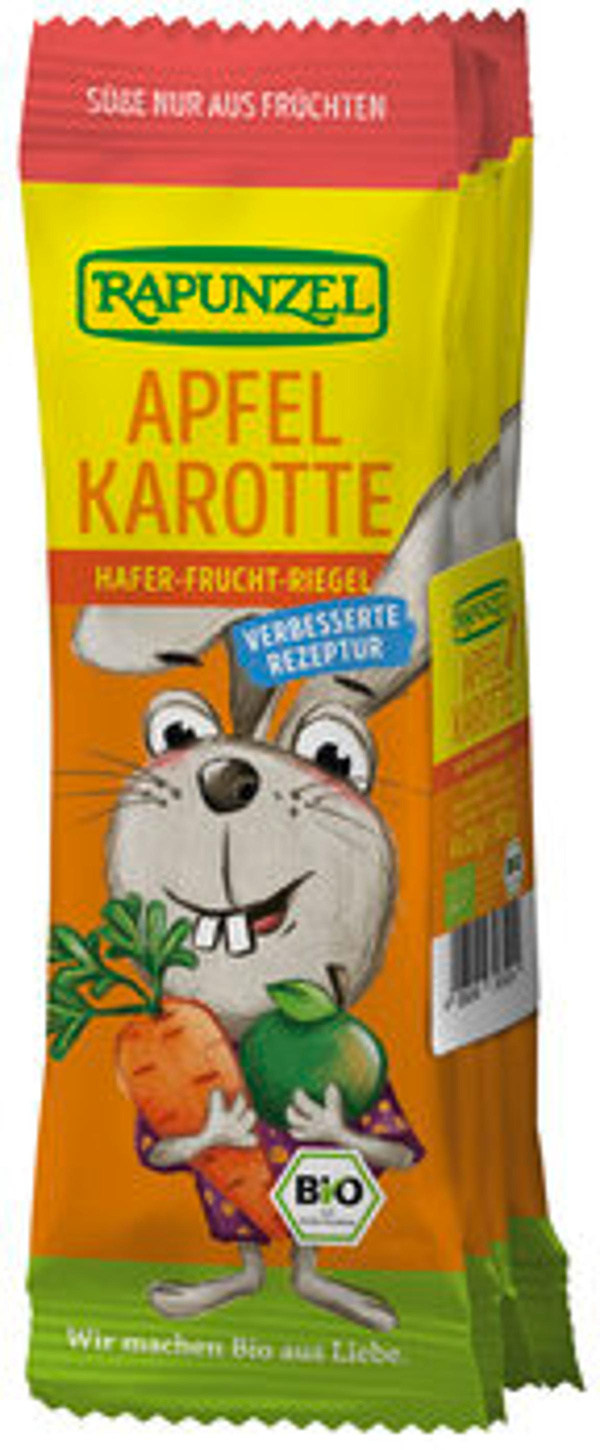 Produktfoto zu Hafer-Frucht-Riegel Apfel Karotte