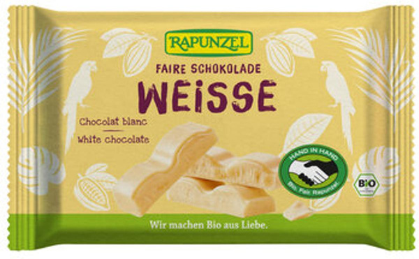 Produktfoto zu Weiße Schokolade