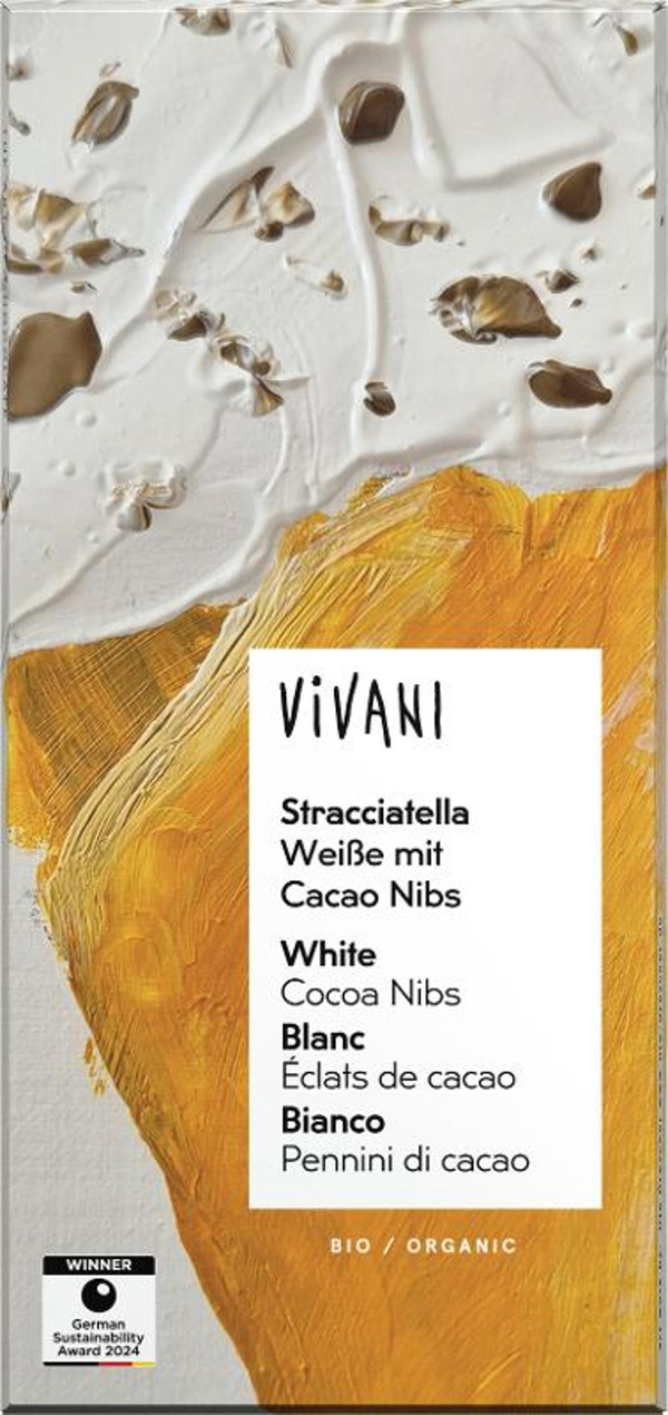 Produktfoto zu Schokolade Stracciatella Weiße
