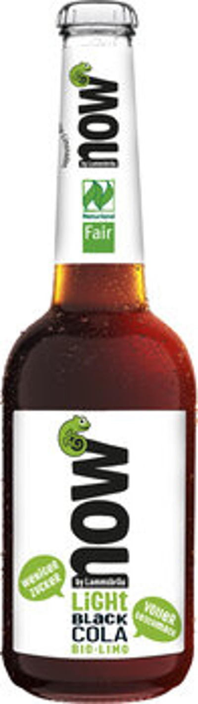Produktfoto zu now light Black Cola 0,33l