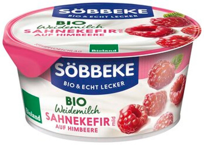Produktfoto zu Sahne Kefir Himbeere 150g