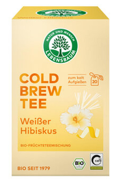 Produktfoto zu Cold Brew Weißer Hibiskus