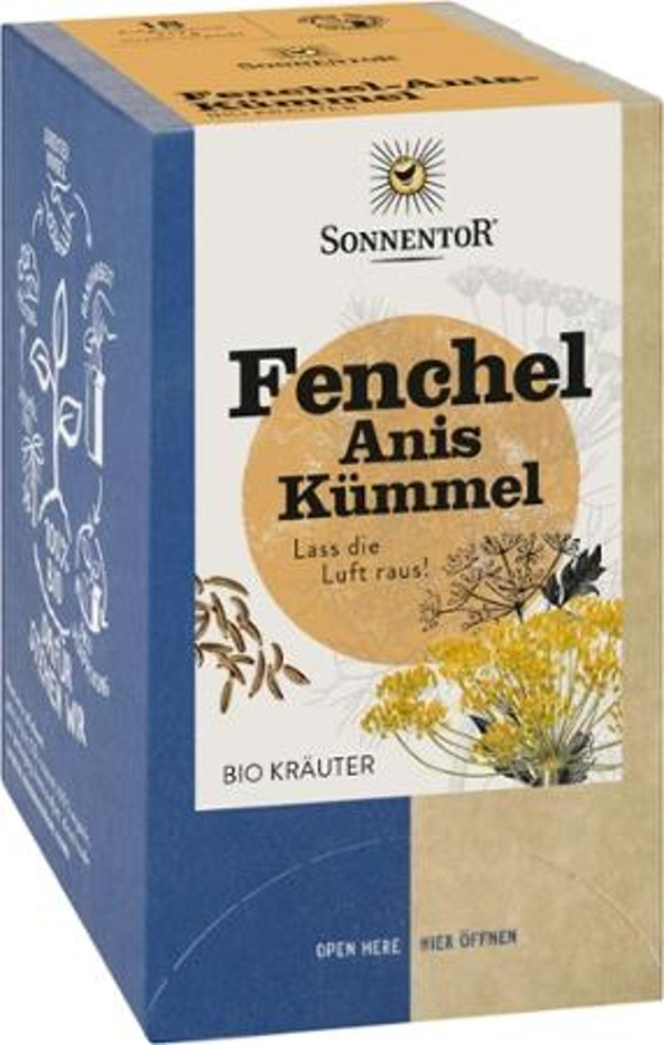 Produktfoto zu Fenchel Anis Kümmel Tee
