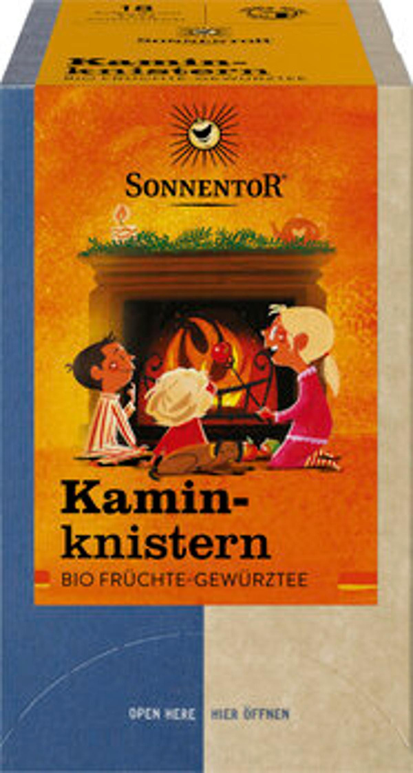 Produktfoto zu Früchte-Gewürztee Kaminknistern Beutel