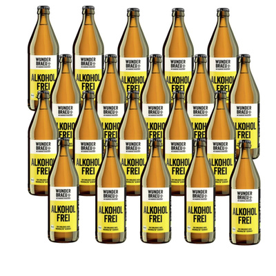Produktfoto zu Wunderbräu alkoholfrei 20x0,5l