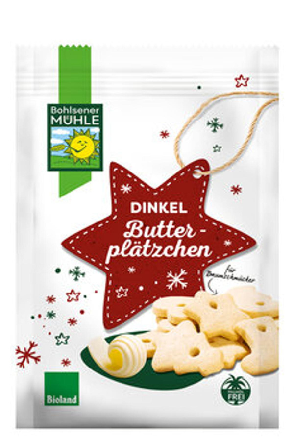 Produktfoto zu Dinkel-Butterplätzchen