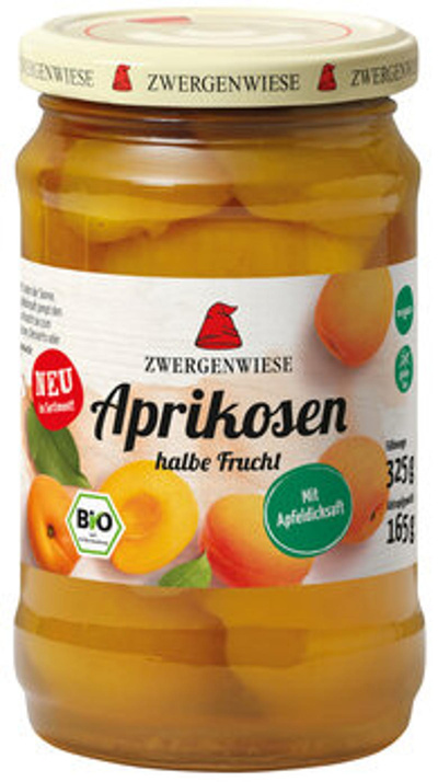 Produktfoto zu Aprikosen halbe Frucht 325g