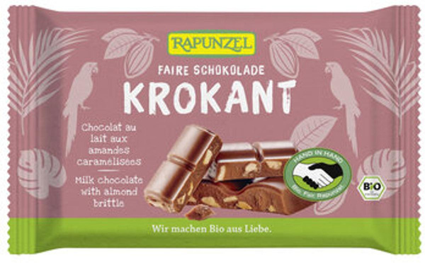 Produktfoto zu Mandelkrokant Schokolade