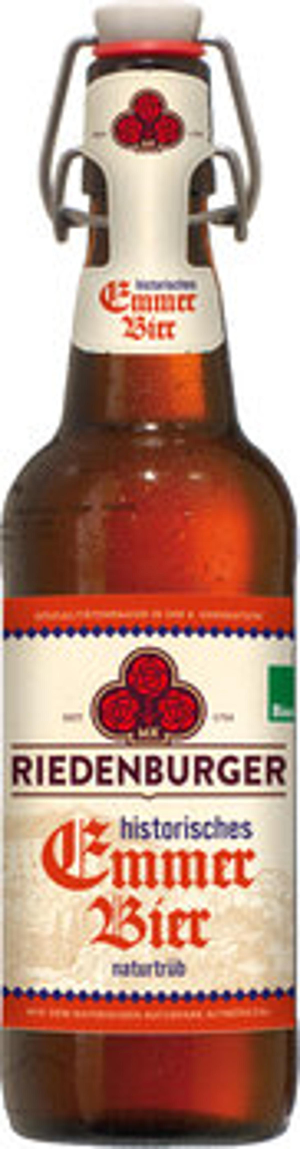 Produktfoto zu Emmerbier naturtrüb 0,5l