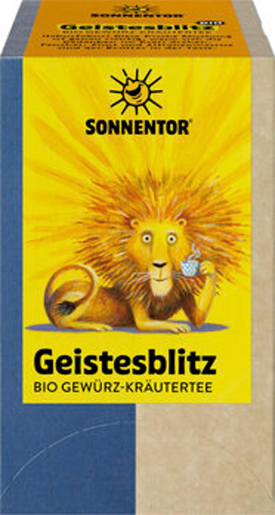Produktfoto zu Kräuter-Gewürztee Geistesblitz