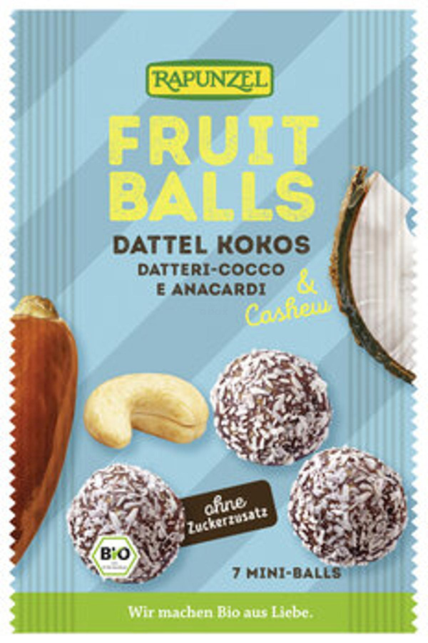Produktfoto zu Fruit-Balls Dattel Kokos