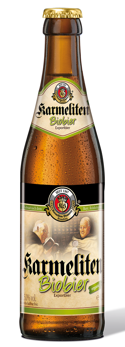 Produktfoto zu Karmeliten Biobier 0,33l