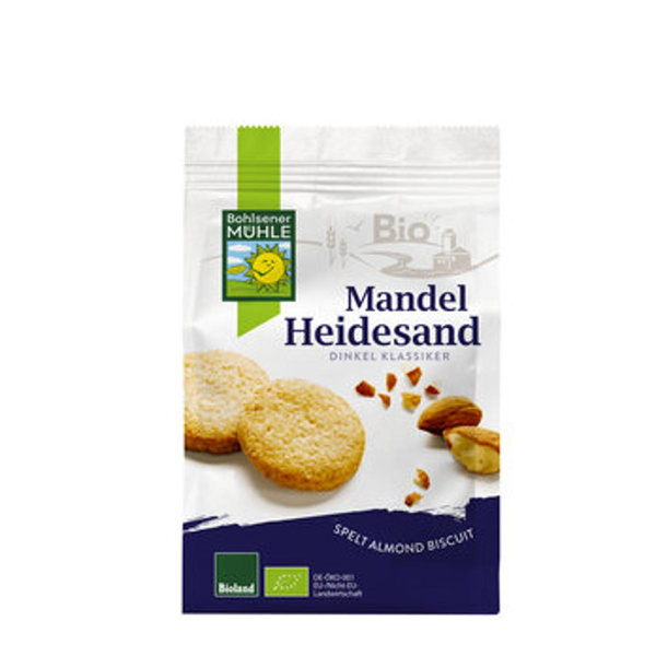 Produktfoto zu Dinkel-Buttergebäck Mandel Heidesand