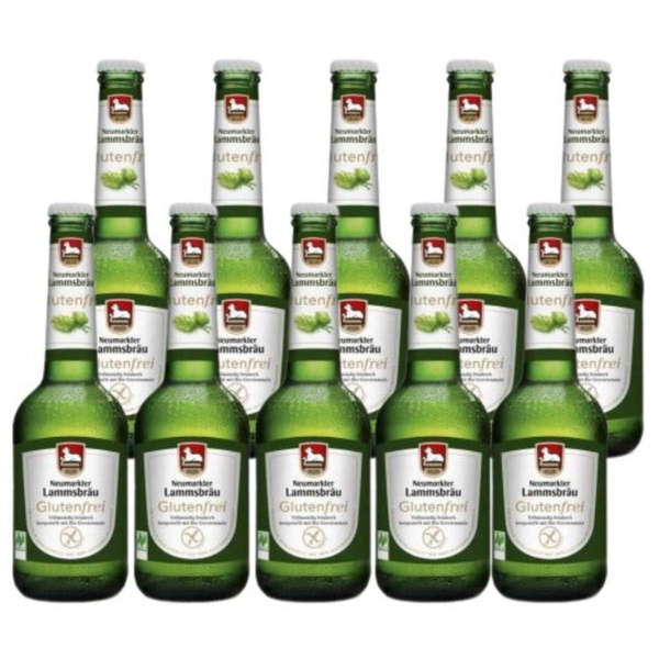 Produktfoto zu Bier glutenfrei 10x0,33l