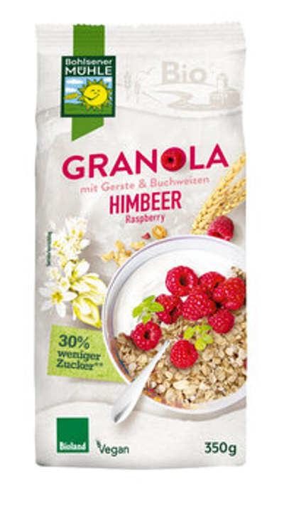 Produktfoto zu Müsli Granola Himbeer 350g