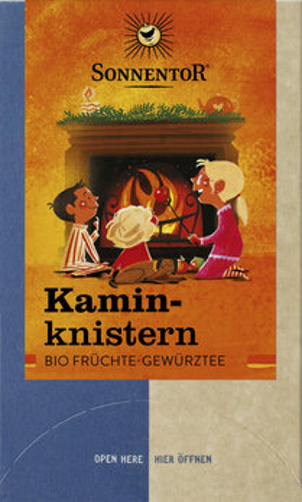 Produktfoto zu Früchte-Gewürztee Kaminknistern Beutel