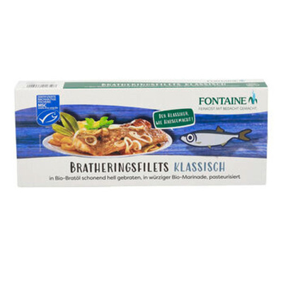 Produktfoto zu Bratheringfilets in Marinade 325g