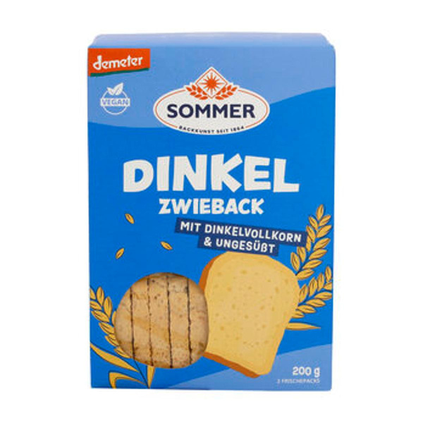 Produktfoto zu Zwieback Dinkel vegan