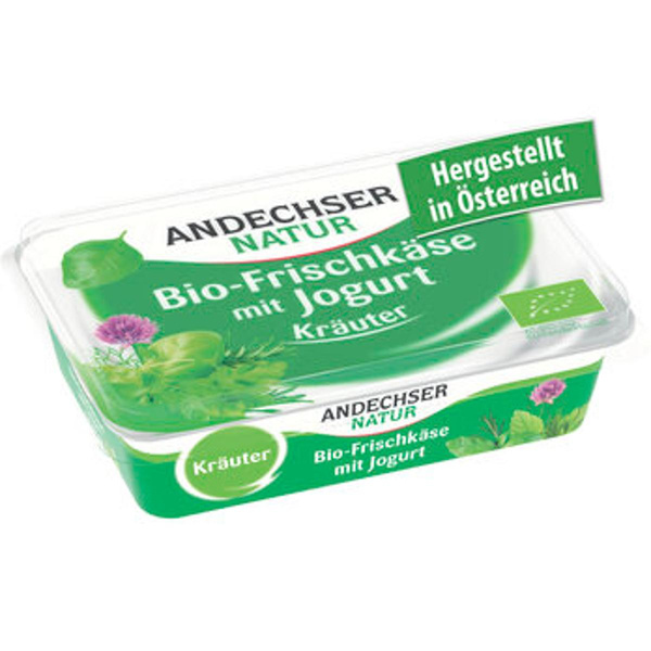 Produktfoto zu Andechser Frischkäse Kräuter 175g