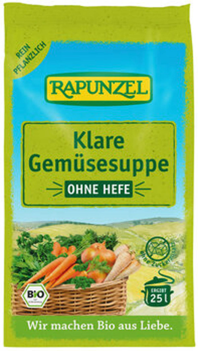 Produktfoto zu Gemüsebrühe hefefrei