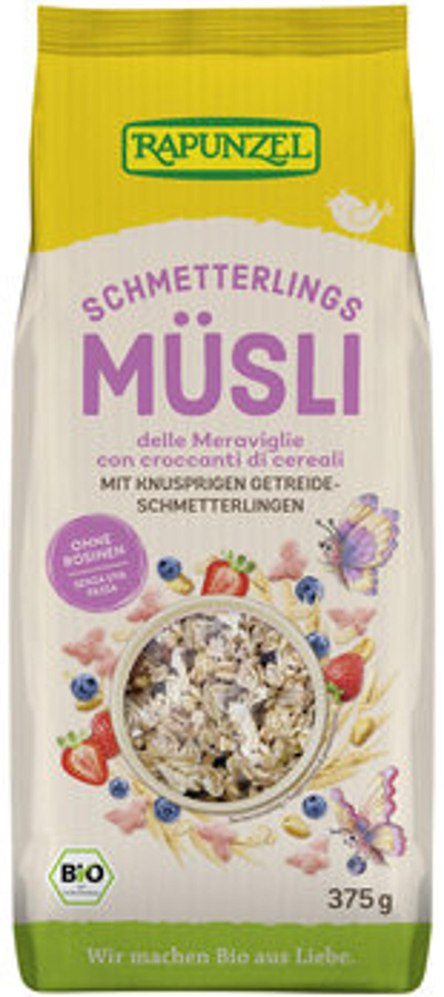 Produktfoto zu Schmetterlings Müsli, 375g