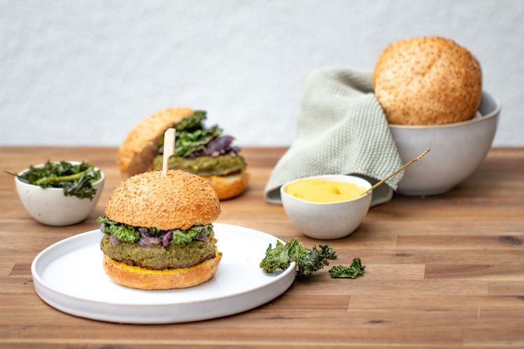 Grünkohl Burger