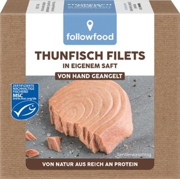 Produktfoto zu Thunfischfilets 185g