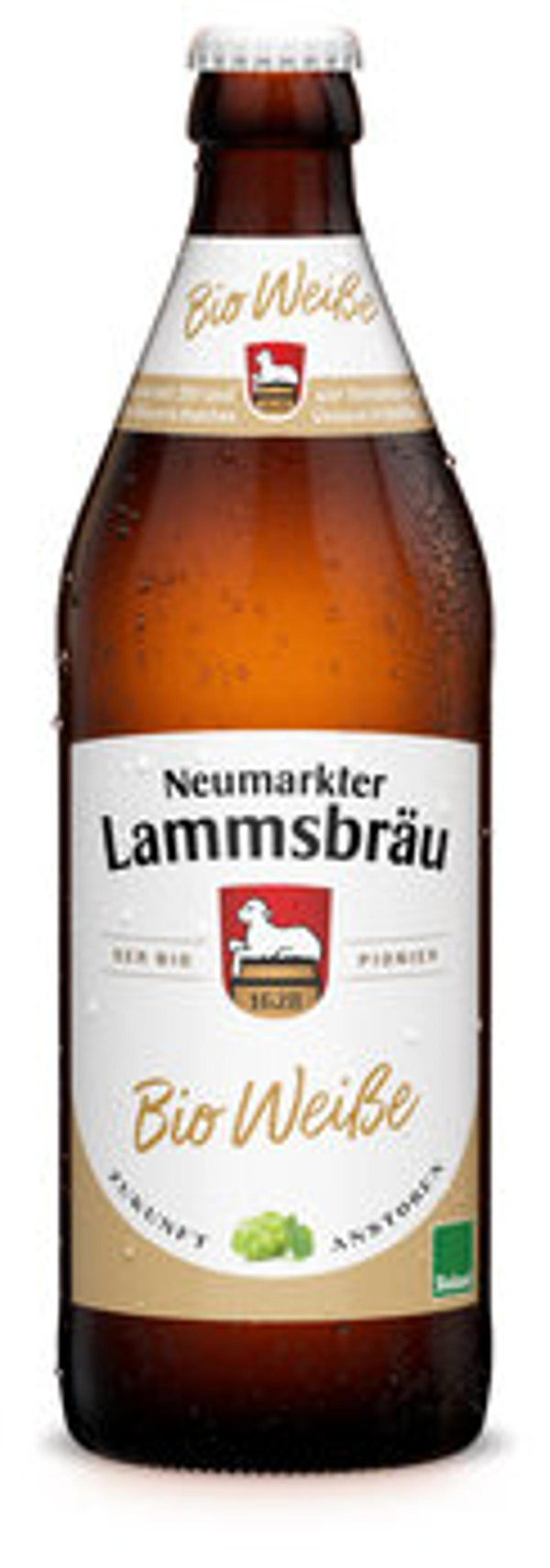 Produktfoto zu Lammsbräu Weißbier 0,5l
